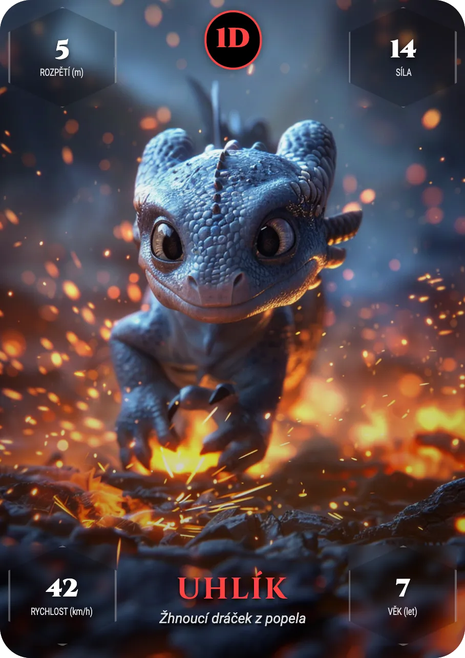 Kvarteto: Baby dráčci — náhled karty 4