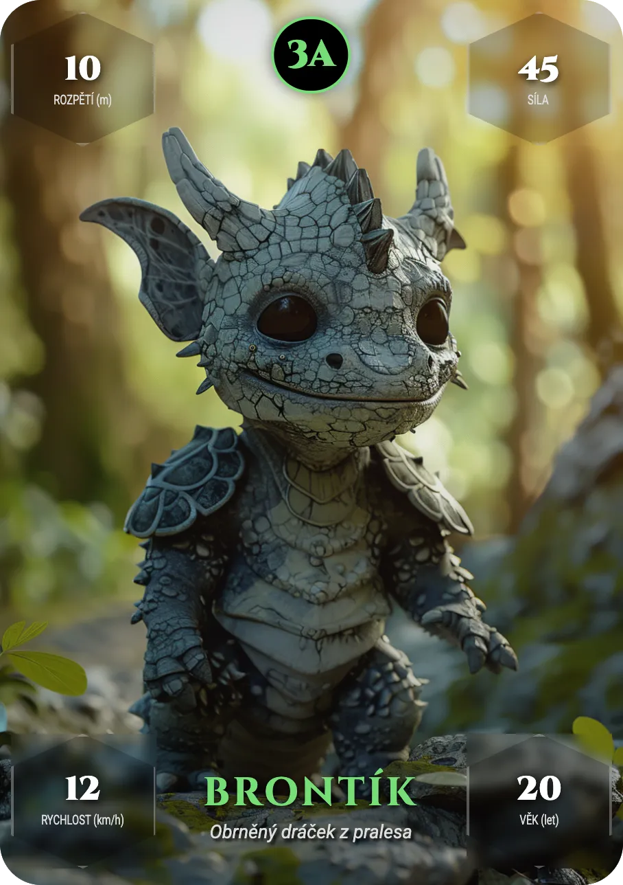 Kvarteto: Baby dráčci — náhled karty 9
