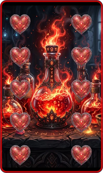 Hrací karty: Magické čarodějnice — náhled karty 5