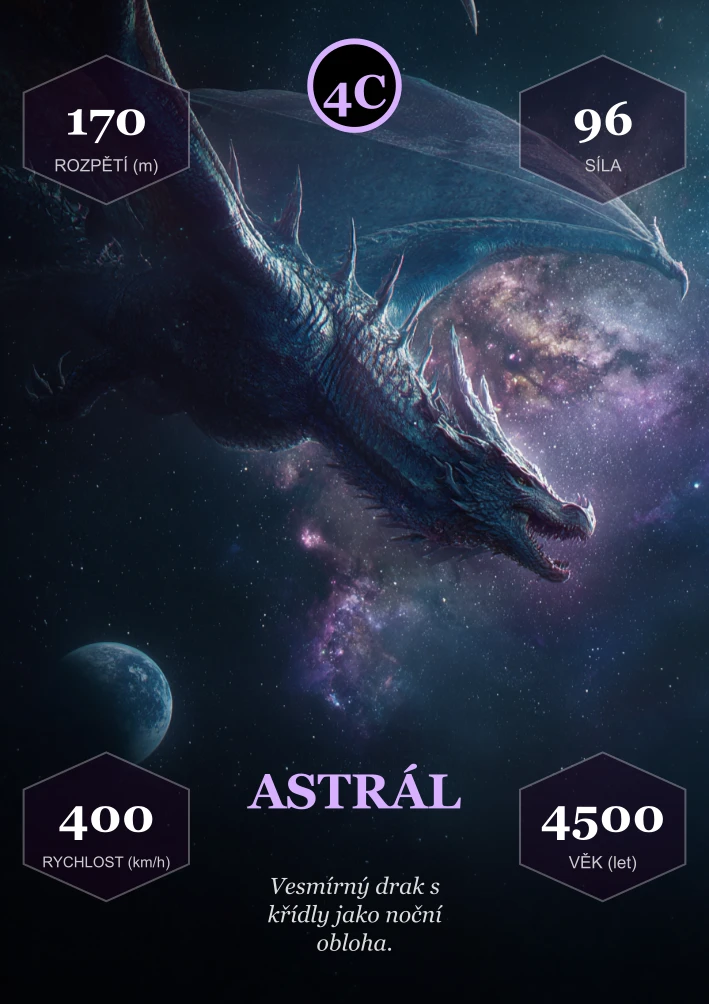 Kvarteto: Draci — náhled karty 2