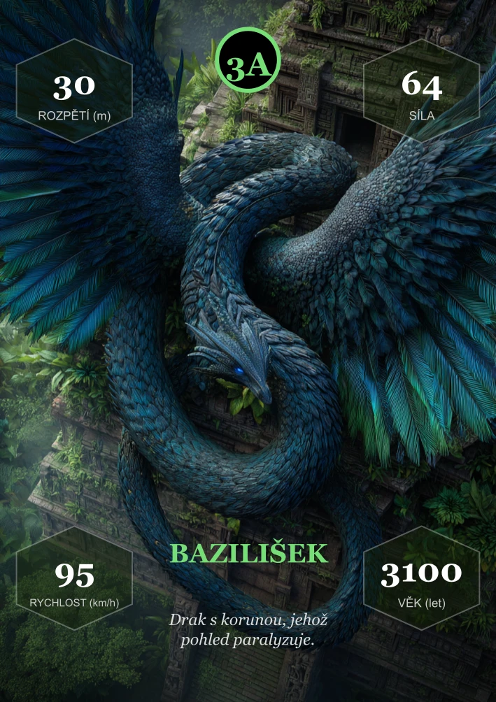 Kvarteto: Draci — náhled karty 3
