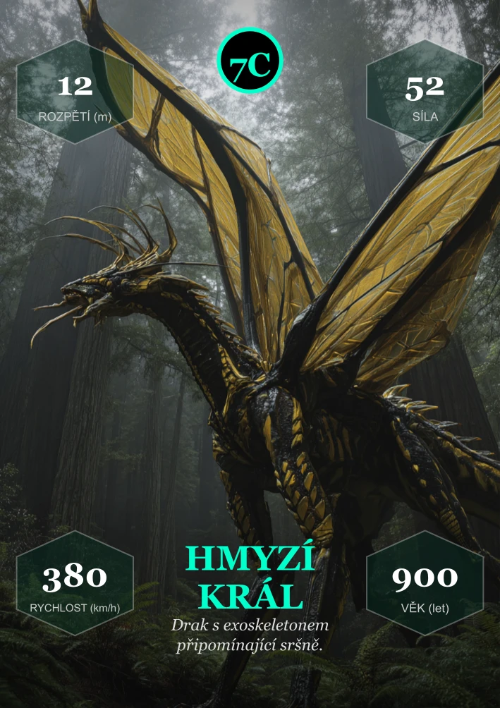 Kvarteto: Draci — náhled karty 8