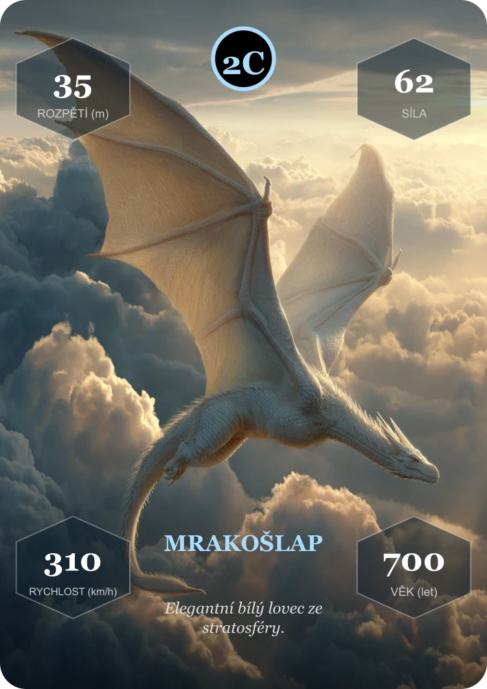 Kvarteto: Draci — ukázková karta 9