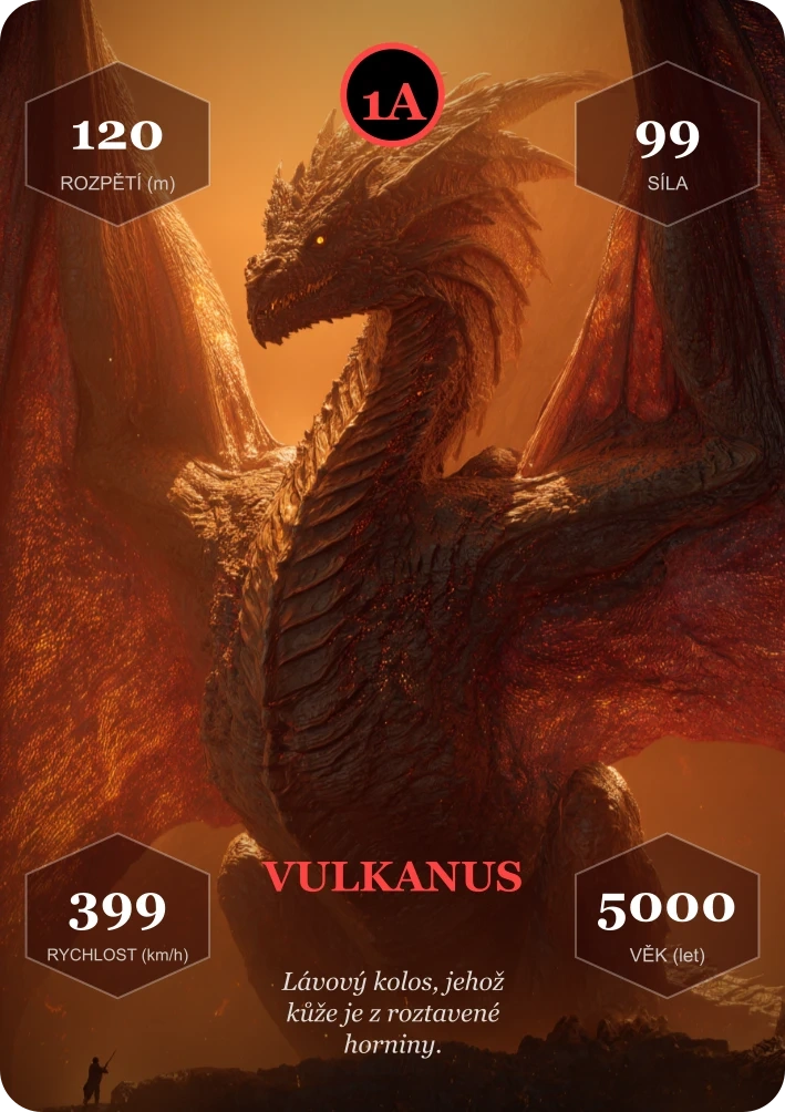 Kvarteto: Draci — ukázková karta 5