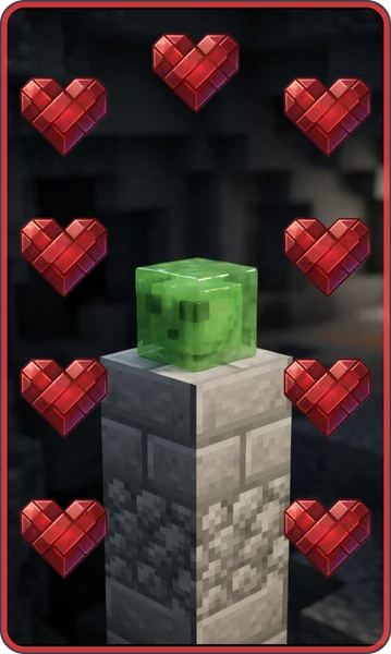 Hrací karty: Pixelový svět — náhled karty 3