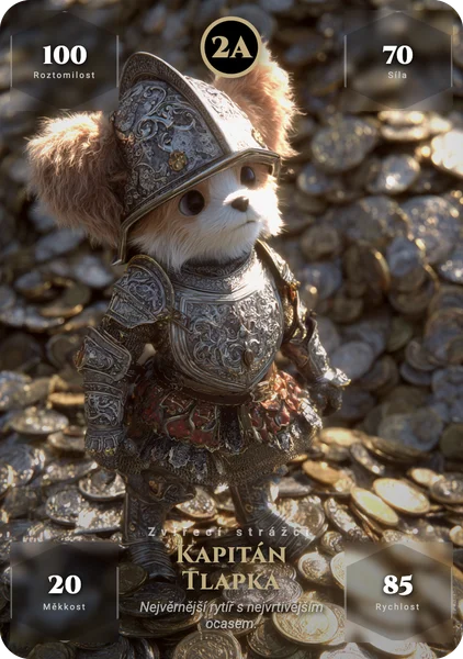 Kvarteto: Roztomilí rytíři — náhled karty 5