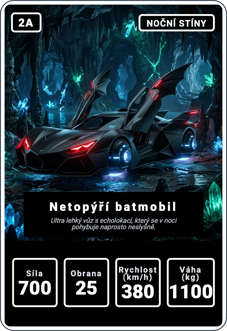 Kvarteto: Zvířecí auta — náhled karty 2