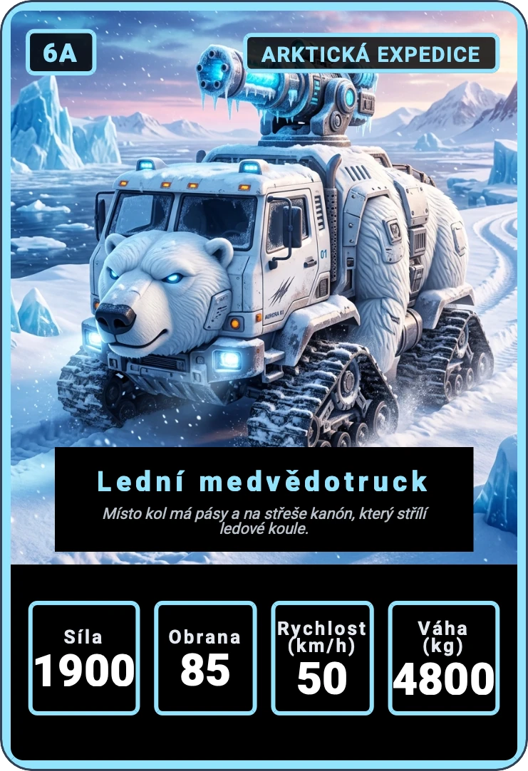 Kvarteto: Zvířecí auta — náhled karty 6