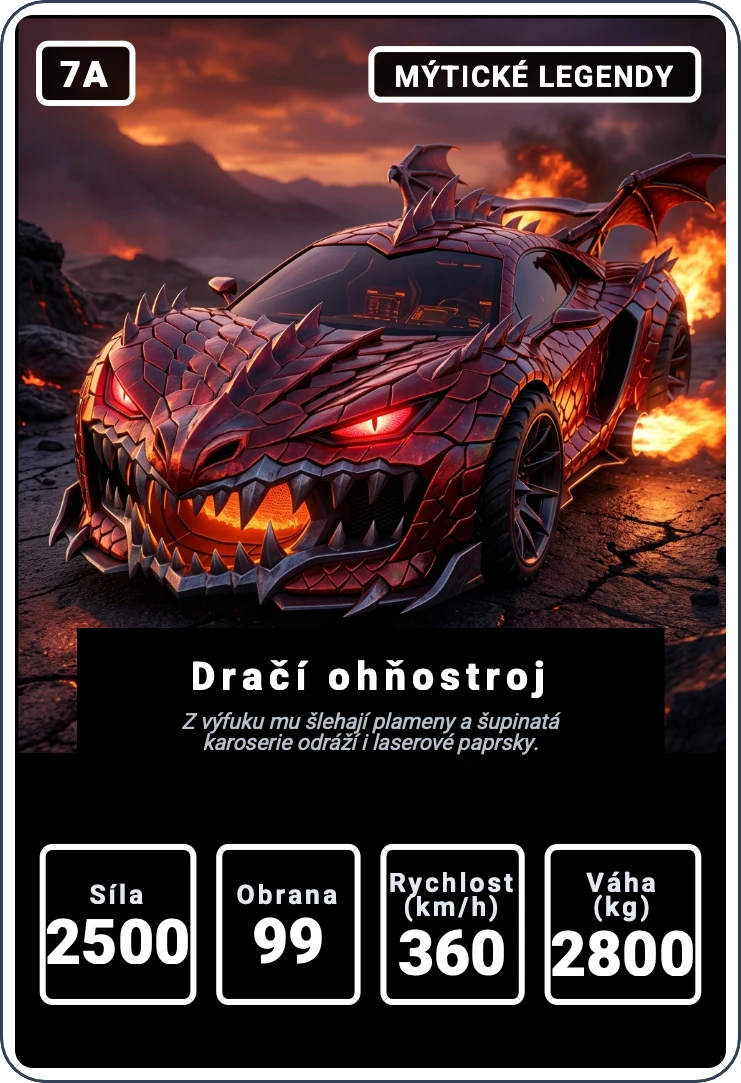 Kvarteto: Zvířecí auta — náhled karty 7