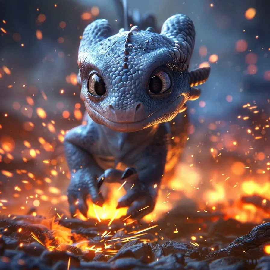 Pexeso: Baby dráčci — náhled karty 10
