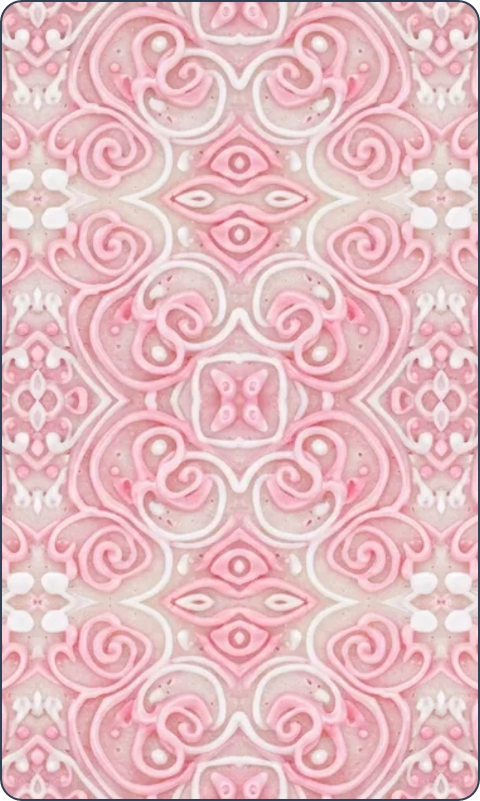 růžová tkanina/textil